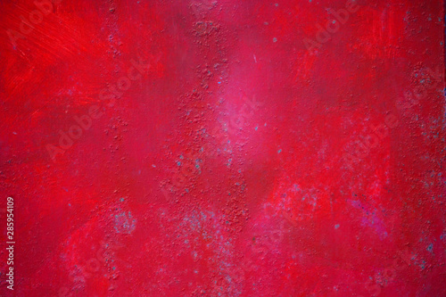 Weathered Red Wall Structure Background