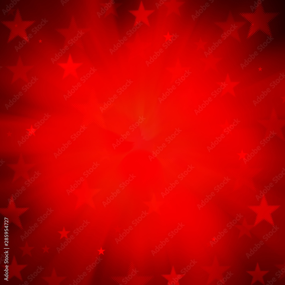 Exploded Stars Abstract Background