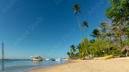 Foto boca da barra beach at boipeba bahia brazil oct 18