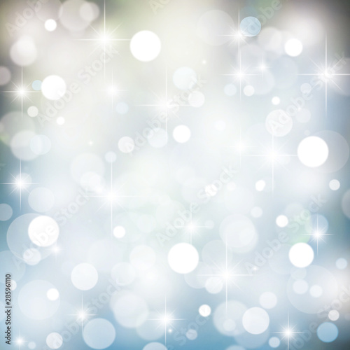 Glittering Bokeh Festive Background