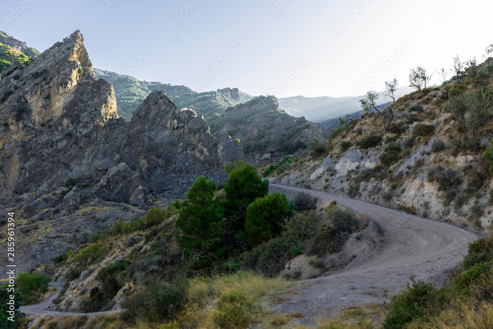 Fototapeta premium Paisajes de la sierra mediterranea