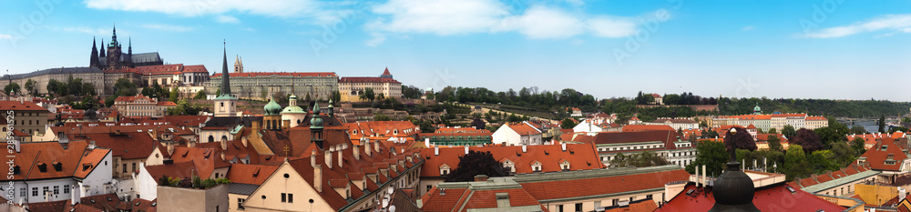 Beautiful City of red roofs - Prague, Czech Republic