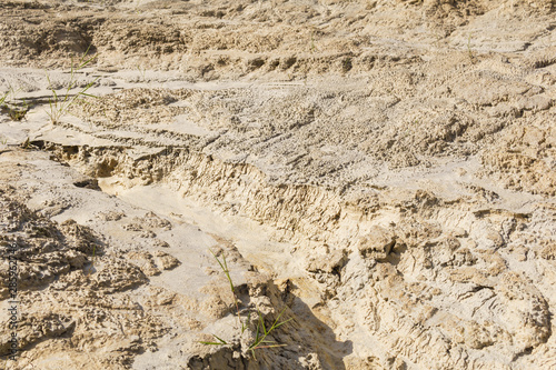 background - dried up river bed