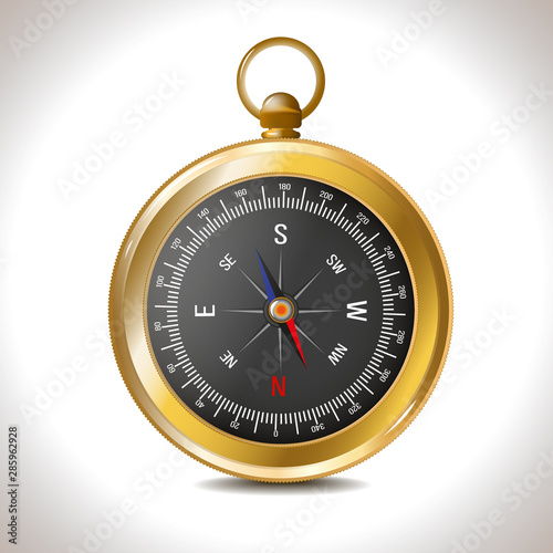 compass isolated on white background