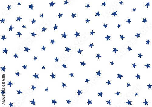 Star night pattern template baby children kids