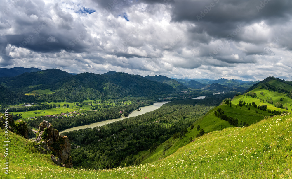 custom made wallpaper toronto digitalmountain panorama of the Bloody finger in Altai, Russia, June