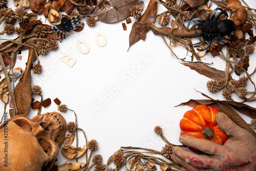 art background of Halloween...