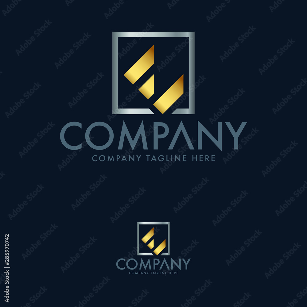 Creative Letter E Logo Design Template