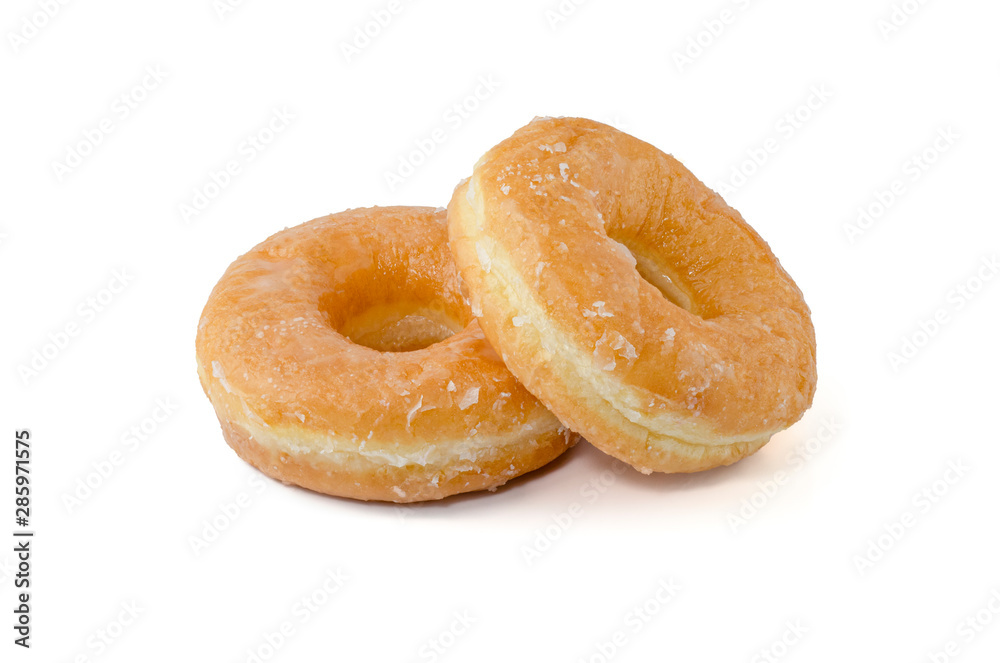 Original donut isolated on white background Original donut isolated on white background