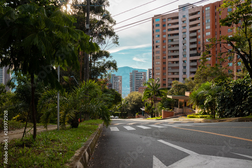 Vista urbana de la ciudad de Medellin