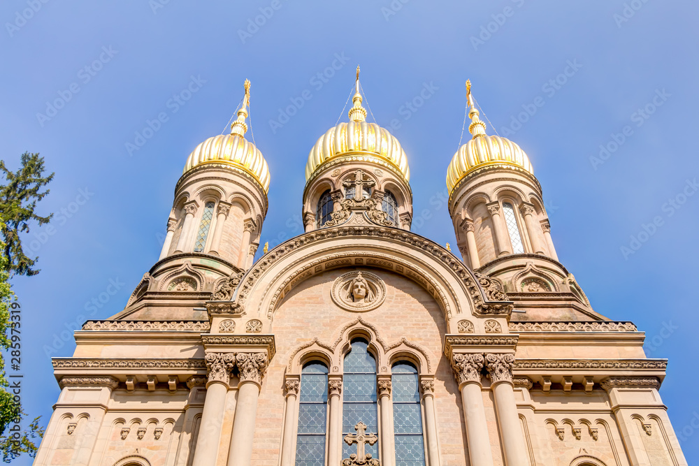  Russisch-Orthodoxe Kirche der heiligen Elisabeth auf dem Neroberg in Wiesbaden