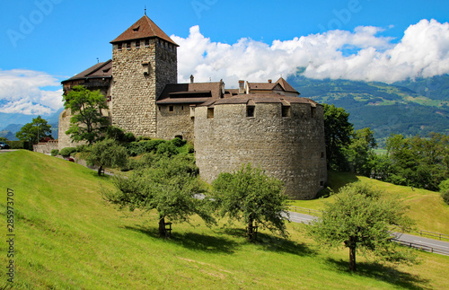 Castle in Vaduz, Liechtenstein