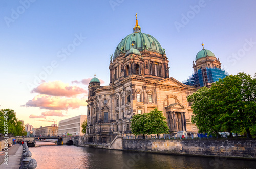 Photography Berlin Cathedral located on Museum Island in the Mitte borough of Berlin, Germany