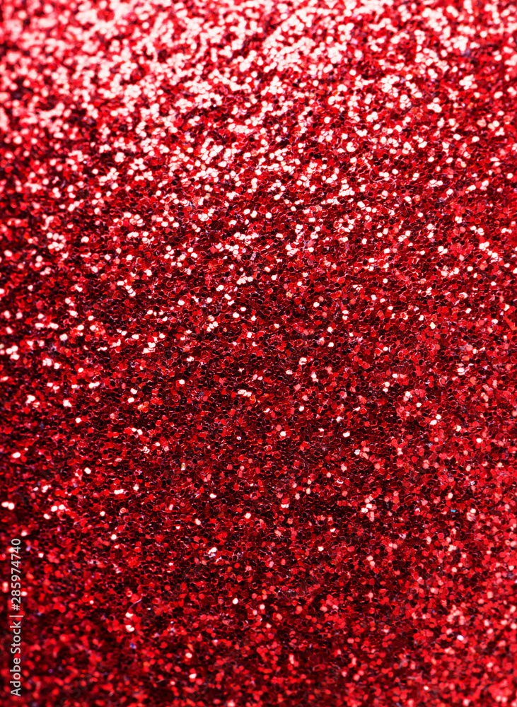 Red abstract sparkling christmas background, copy space Red abstract sparkling christmas background, copy space