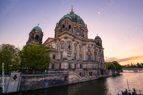 Berlin Cathedral located on Museum Island in the Mitte borough of Berlin, Germany. © Jbyard