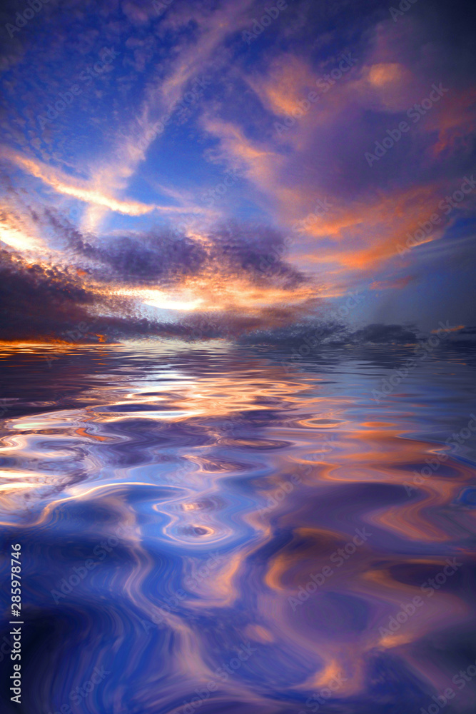 Fototapeta premium Warm Sky