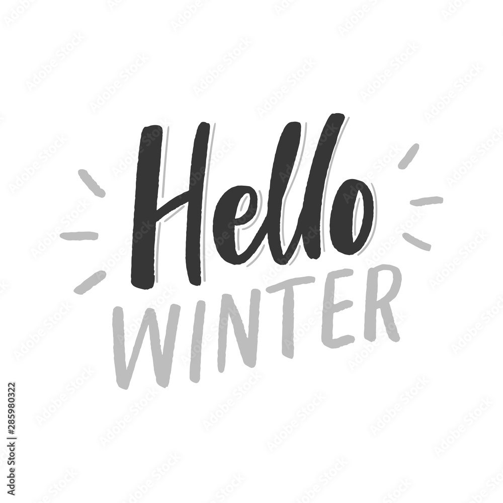 Winter hand drawn lettering for overlay, stickers, print. Winter time calligraphy. Winter hand drawn lettering for overlay, stickers, print. Winter time calligraphy.