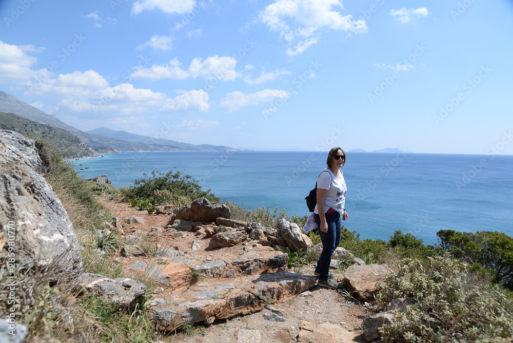 WAndern am Prevelistrand auf Kreta