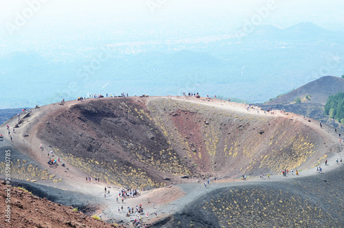 Volcano Etna, Italy.Amazing landscape,photo