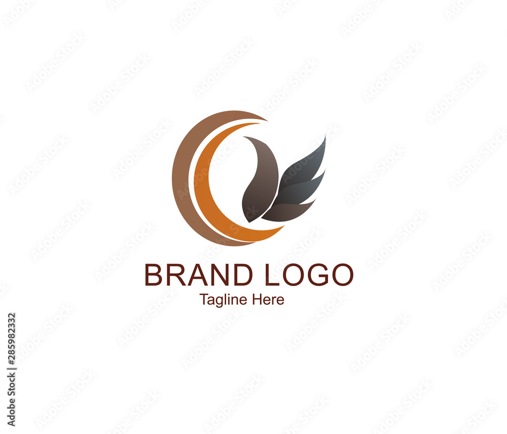 illustration of a goose logo illustration of a goose logo