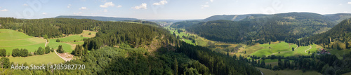 Schwarzwald aus der Luft aus der Luft