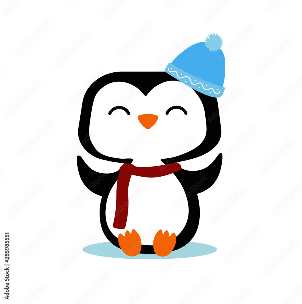 Fototapeta premium Winter Penguin