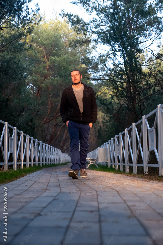 Mann im Park Mann im Park