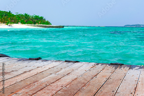 Wooden pier 