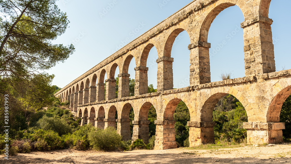 Roman aqueduct of Tarragona, Spain