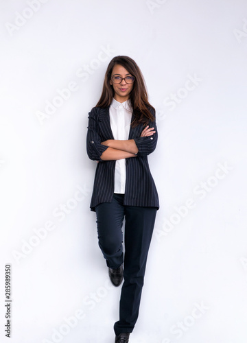 business woman standing