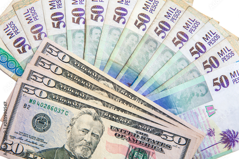 Colombian peso exchange deals rate