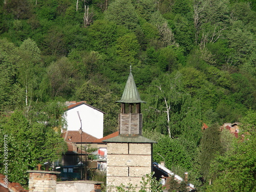 The tower of Berkovsky city clock © bulclicstar