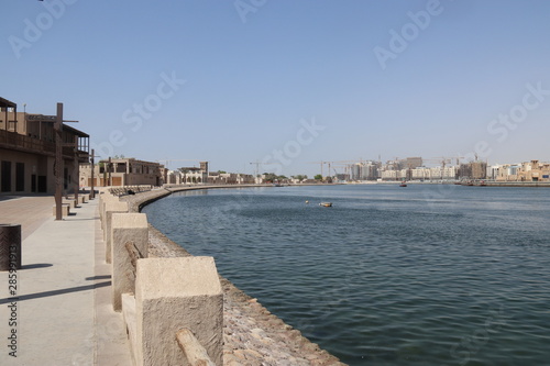 Quai de Dubaï Creek, Émirats arabes unis 