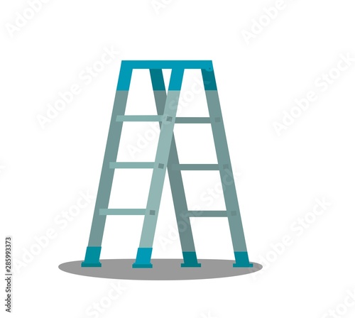 Realistic Detailed 3d Wooden Stairs Ladders Different Types Set for Interior and Construction. Vector illustration of Stair or Ladder