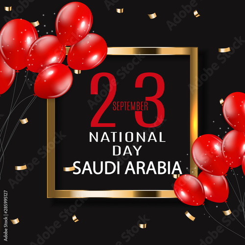 Saudi Arabia National Day September 23. Kingdom of Saudi Arabia Independence ...
