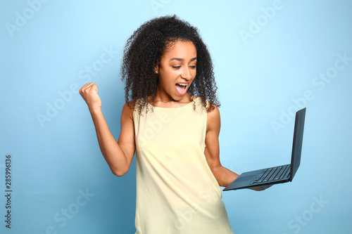 Portrait of happy African-A...