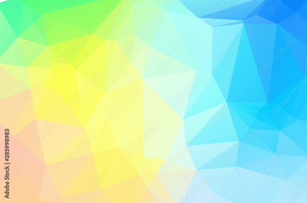 Obraz premium multicolored Low poly crystal background. Polygon design pattern. colorful Low poly vector illustration, low polygon background.