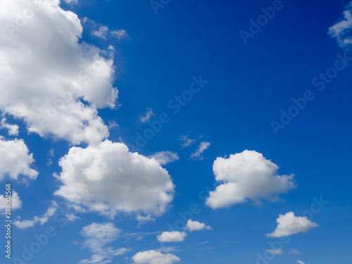 Sky and white clouds