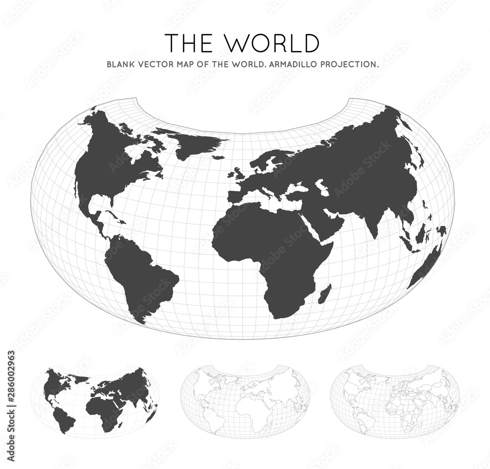 Black And White World Map With Latitude And Longitude