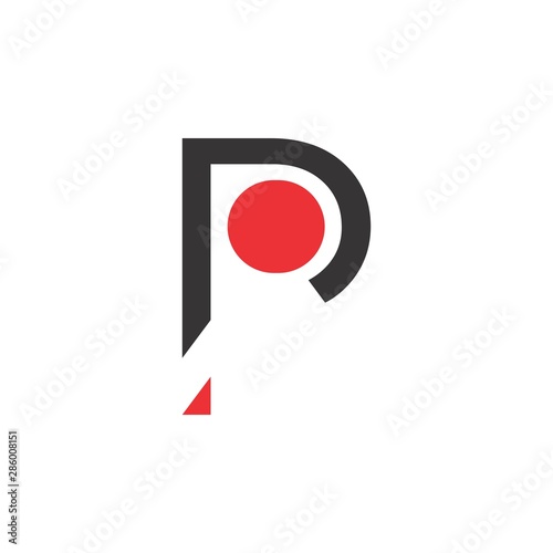 Free Download P letter logo design vector - GFXLoad