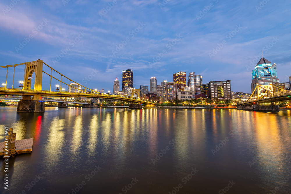 Blue Hour from the Allegheny Landing