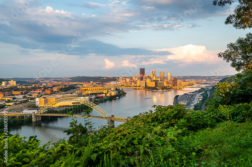 Sunset from the West End-Elliott Overlook 