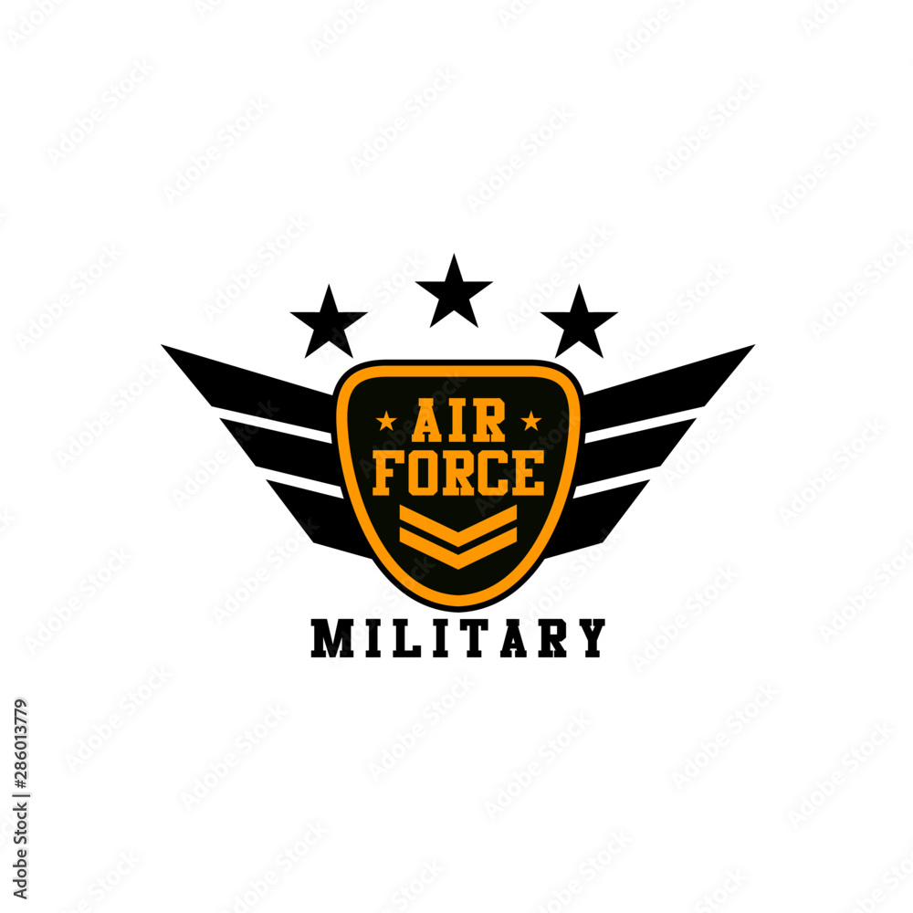 Military Logos Badges Army Symbols Stock Vector Stock Vector | Adobe Stock