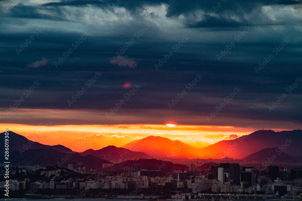 Obraz premium sunset