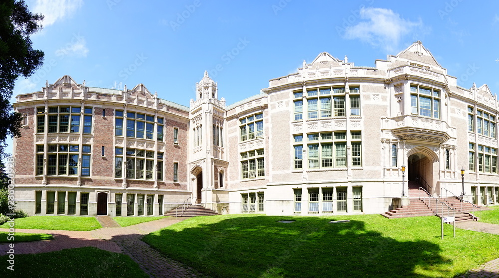 Building of University of Washington at Seattle 