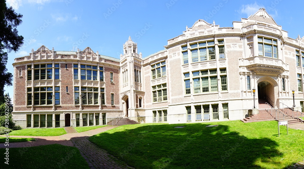 Building of University of Washington at Seattle 
