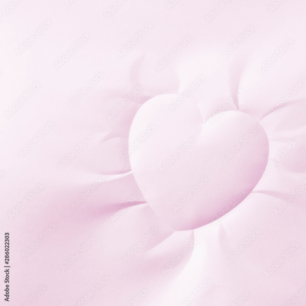paper heart pink soft focus