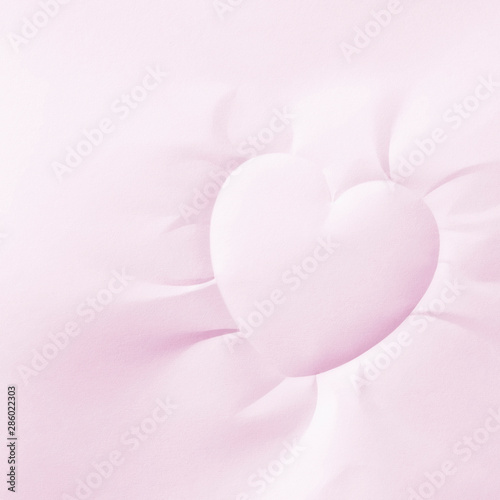 paper heart pink soft focus