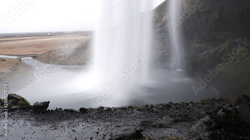 Iceland waterfall