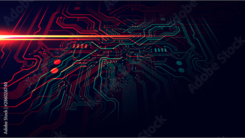 circuit board background